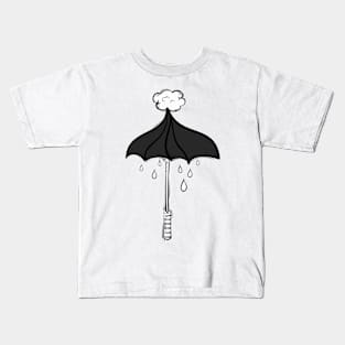 umbrella illustration Kids T-Shirt
